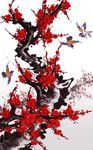 红梅小鸟装饰画