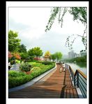 鸟瞰图 房地产效果图 小区效果