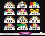 幼儿园门牌