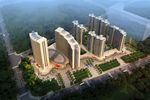 房地产效果图 小区效果图 别墅
