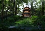 房地产效果图 小区效果图 别墅