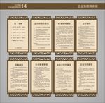 企业制度牌