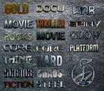 多种炫酷字体（可修改）logo