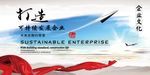 企业文化墙 发展历程