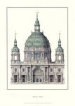 欧洲欧式古典建筑手绘建筑装饰画