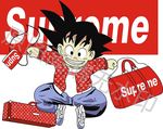 矢量潮牌Supreme龙珠悟空
