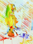 抽象油画