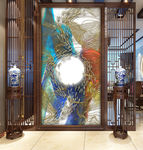 飞鸟装饰画