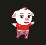 小猪素材