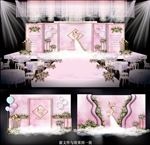 粉色婚礼
