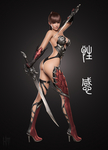 性感女神动漫设计