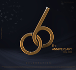 60 数字素材 60周年 6周