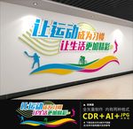 运动文化墙