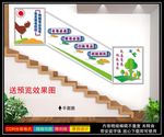 禁毒楼梯文化墙