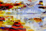 抽象油画