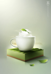 茶叶海报 绿茶 绿茶海报