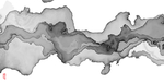 抽象水墨山水