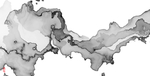 抽象水墨山水