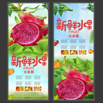 红心火龙果海报 火龙果海报