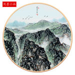 新中式山水画