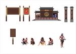大舞台 宣传栏造型