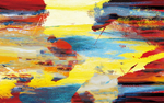 抽象油画