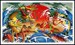 浮世绘哪吒