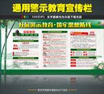 警示教育宣传展板