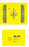 产品包装 苗族产品 黄色 花边