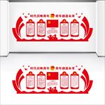 共青团文化墙团员活动室