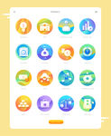 金融理财文件图标