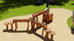 沙水玩具（木制）