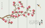 花鸟背景墙