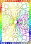 彩幻变色 花样证书纹