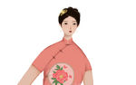 古典美女插画