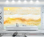 天然石纹背景墙