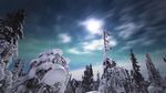 芬兰维亚半岛拉普兰冬天雪景4K