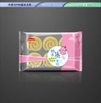 迷你蛋糕包装 平面展开分层文件