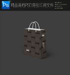 高档大气手绘花朵手提袋图片