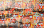 抽象油画