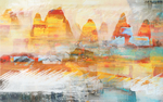 抽象油画