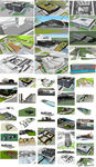 展馆建筑模型