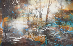 抽象油画