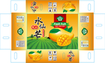 芒果 水果 黄色包装