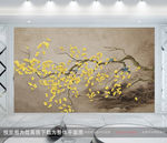 花鸟壁画