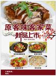 美食海报 美食展板 美食插画