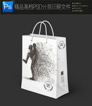 炫酷通用科技智能手提袋纸袋成品