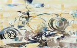 抽象油画