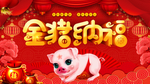 新年快乐 金猪纳福