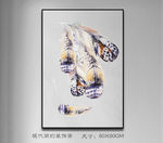 唯美羽毛装饰画